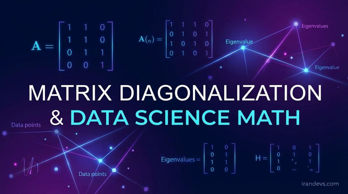 Essential Math for Data Science: Matrix Diagonalization Clearly Explained